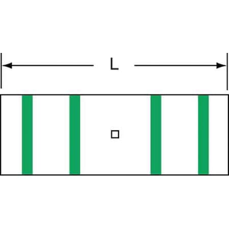 Splice Wire Connector, 1 AWG Max, Green, None Insulation, 100 PK MPN:MC1BCX