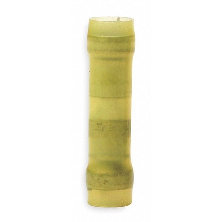 Butt Splice Wire Connector, 10 AWG Max, Yellow, Nylon Insulation, 600 V, 50 PK MPN:MNG10BCX