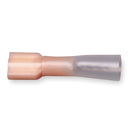 WireDisconnect, Rd, Nylonw/HeatShrink, PK25 MPN:MNHU18-250DMIX