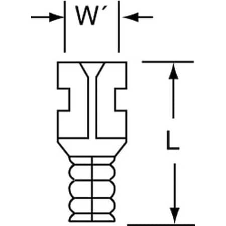 Female Disconnect, Bare, 16-14AWG, PK1000 MPN:MU14-187DFHTK