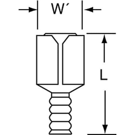 Female Disconnect, Bare, 16-14AWG, PK1000 MPN:MU14-250DFK