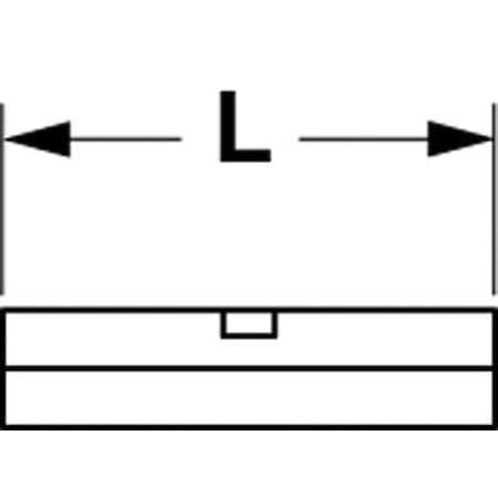 Butt Splice Wire Connector, 18 AWG Max, Bare, None Insulation, 600 V, 1000 PK MPN:MU18BCHTK