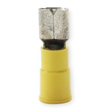 Female Disconnect, Yellow, 12to10AWG, PK50, Insulation: Partial MPN:MVI10-250DFX