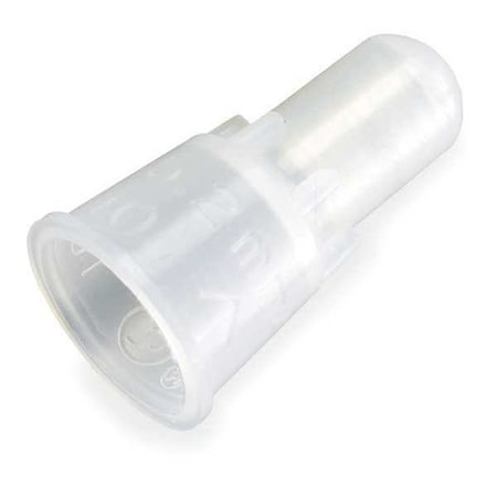 Crimp Wire Connector, 16 AWG Max, Clear, Nylon Insulation, 600 V, 100 PK MPN:S-11-A