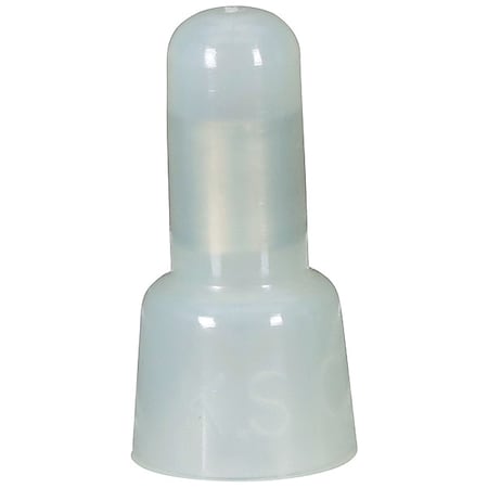 Crimp Wire Connector, 10 AWG Max, Clear, Nylon Insulation, 600 V, 50 PK MPN:S-31-A
