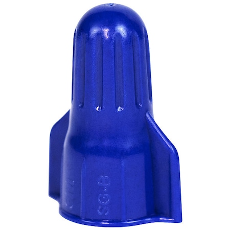 Twist-On Wire Connector, 6 AWG Max, Blue, Polypropylene Insulation, 600 V, 250 PK MPN:SG-B BAG