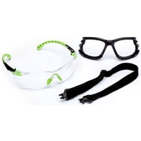 3M SOLUS1000 Kit Gr/Bl Clear Scotchgard Anti-Fog MPN:7100079182