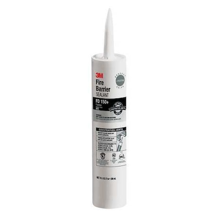Fire Barrier Sealant Caulk, Tube, 10.1 oz MPN:150+