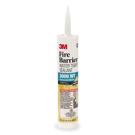 Fire Barrier Sealant, 10.1 oz., Gray MPN:3000WT-10.1OZ