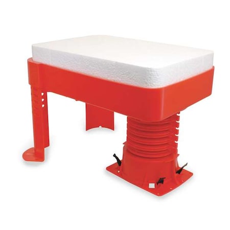 Firestop Pipe Cast-In Device, 4.5