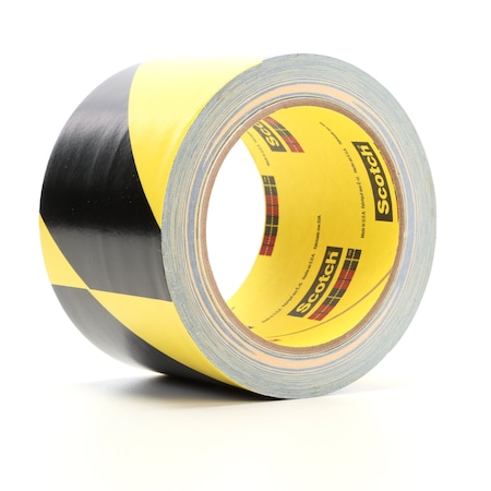 Safety Stripe Tape, Blk/Ylw, 2