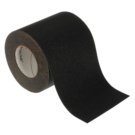 Anti-Slip Tape Mineral Coated 60 Grit Size, Black, 6