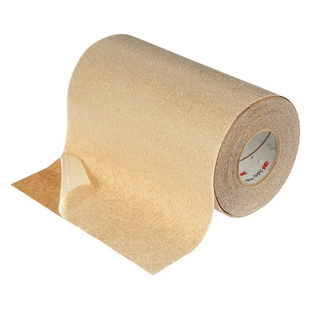 Anti-Slip Tape Mineral Coated; Substrate: Plastic Film 60 Grit Size, Clear, 6