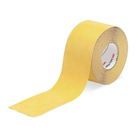 Anti-Slip Tape Mineral Coated 60 Grit Size, Yellow, 4
