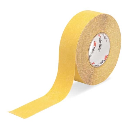 Anti-Slip Tape Mineral Coated 60 Grit Size, Yellow, 2