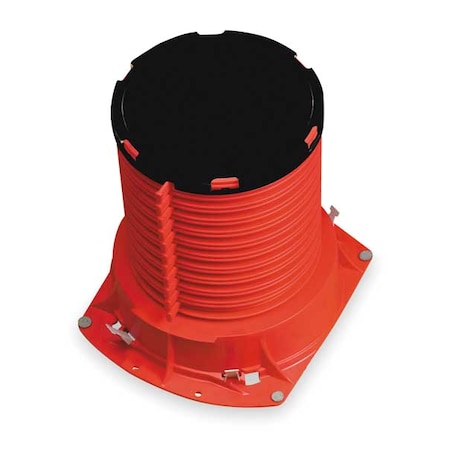 Pipe Cast-In Device, 6 In., For Metal Pipe MPN:6MCID