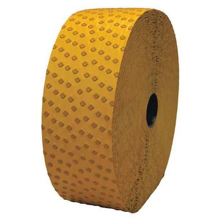 Pavement Marking Tape, Retroreflective Polymer, 120 yd Length, 6 in Width, 1/16 in Height, Yellow MPN:711-6x120yd