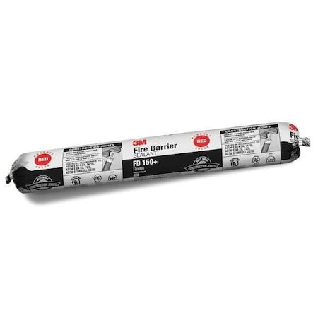 Fire Barrier Sealant, Tube, 20 fl oz MPN:FD150+RED(20OZ)