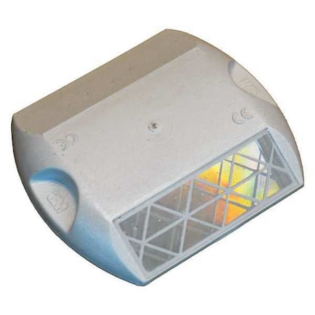 Pavement Marker Tape, Polycarbonate Body, 4 in Length, 3 3/4 in Width, 5/8 in Height MPN:RPM-PSA-290-W