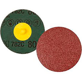 3M™ Roloc™ Fibre Disc 782C 80+ TR 2 in Die R200P 50 per inner 200 Per Case 7100100999 - Pkg Qty 200