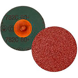 3M™ Roloc™ Fibre Disc 782C 60+ TR 4 in Die R400BB 25 per inner 100 Per Case 7100101038 - Pkg Qty 100