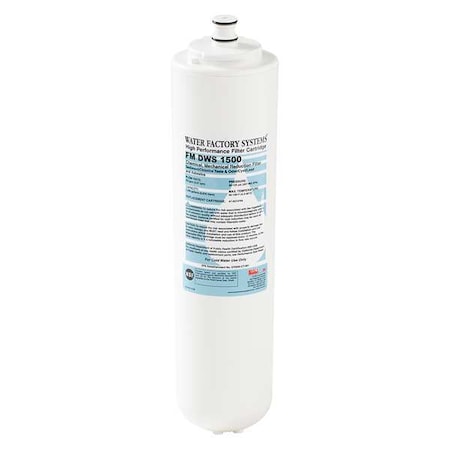 Quick Connect Filter, 0.6 gpm, 0.5 Micron, 3-1/8