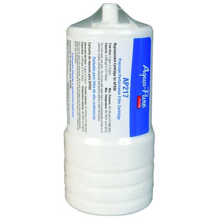 Quick Connect Filter, 2 gpm, 5 Micron, 6-5/8