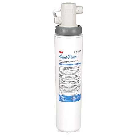 Water Filter System, 2 gpm, 0.5 Micron, 15 1/8 in H MPN:5609223