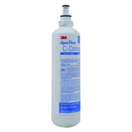 Quick Connect Filter, 0.8 gpm, 0.5 Micron, 2-3/8
