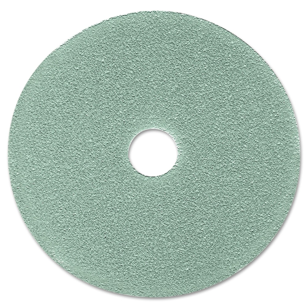 3M Aqua Burnish Ultra High-Speed Floor Burnishing Pads 3100, 19in Diameter, Aqua, 5/Carton MPN:3100-19