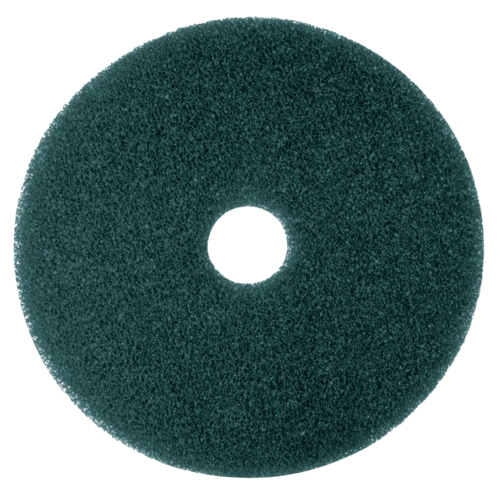 3M Niagara Cleaning Floor Pads, 5300N, 17in, Blue, Pack Of 5 MPN:5300N-17