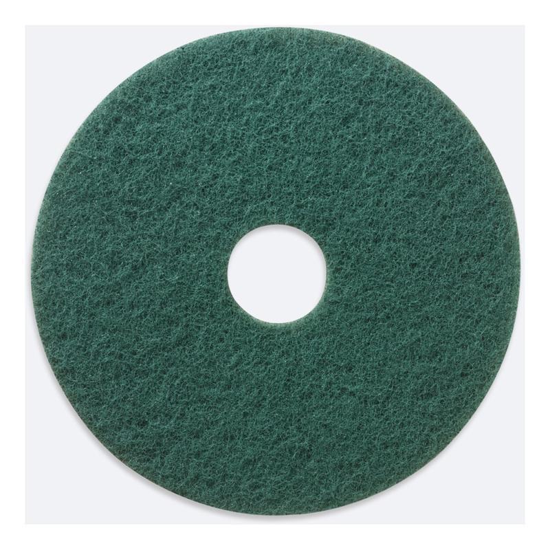 Niagara 5400N Scrubbing Pads, 15in, Green, Pack Of 5 Pads MPN:5400N15