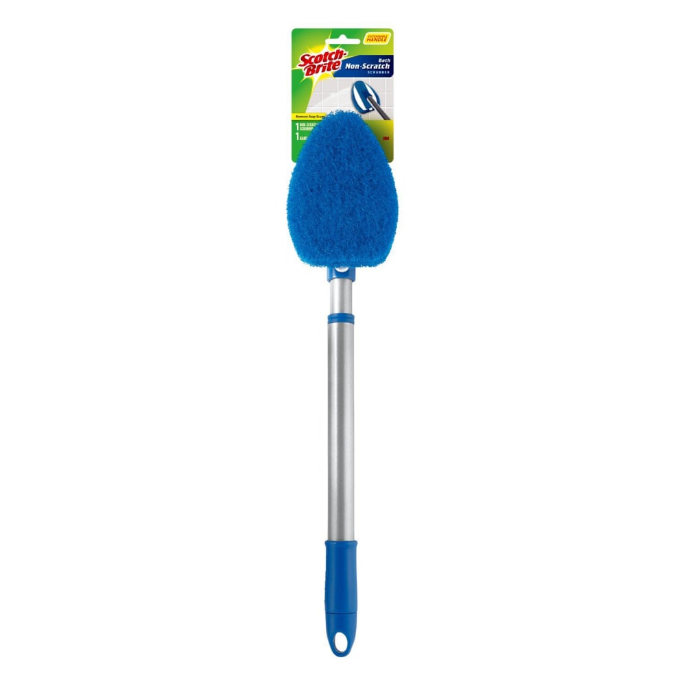 Scotch-Brite Bath Scrubber - 24in Handle Length - Plastic Handle - 1 Each MPN:549X4