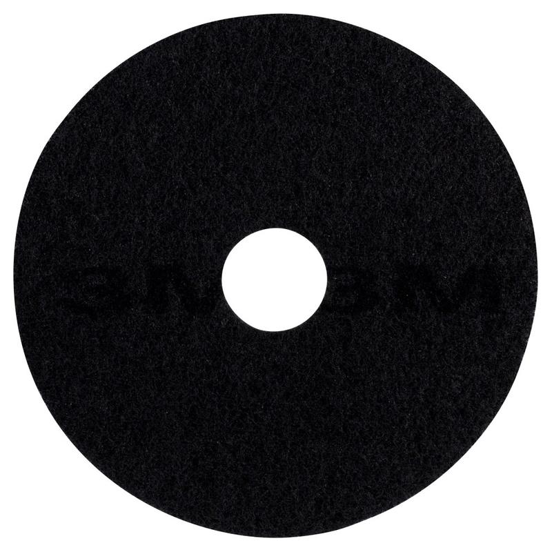 3M 7200 Stripping Floor Pads, 17in Diameter, Black, Box Of 5 MPN:8379