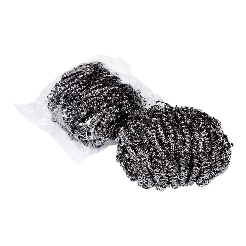Scotch-Brite Stainless Steel Scrubber, No. 84, 1.75 Oz, Silver, Box Of 12 MPN:84
