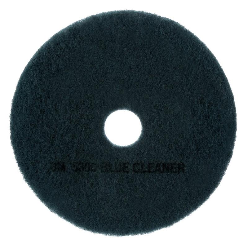 3M 5300 Blue Cleaner Floor Pads, 20in Diameter, Blue, Case Of 5 MPN:8413