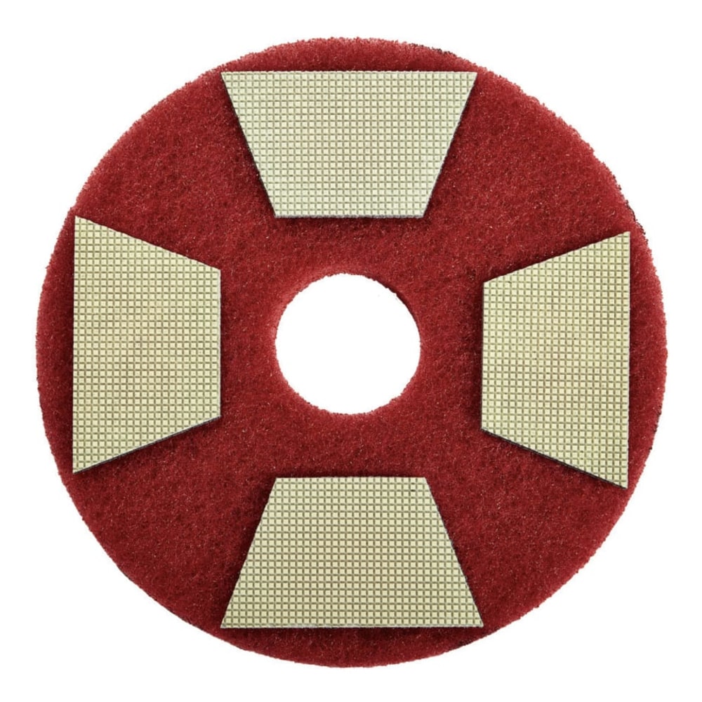 3M Trizact Diamond TZ Abrasives, Gold/Coarse, Pack Of 4 Abrasives MPN:86018