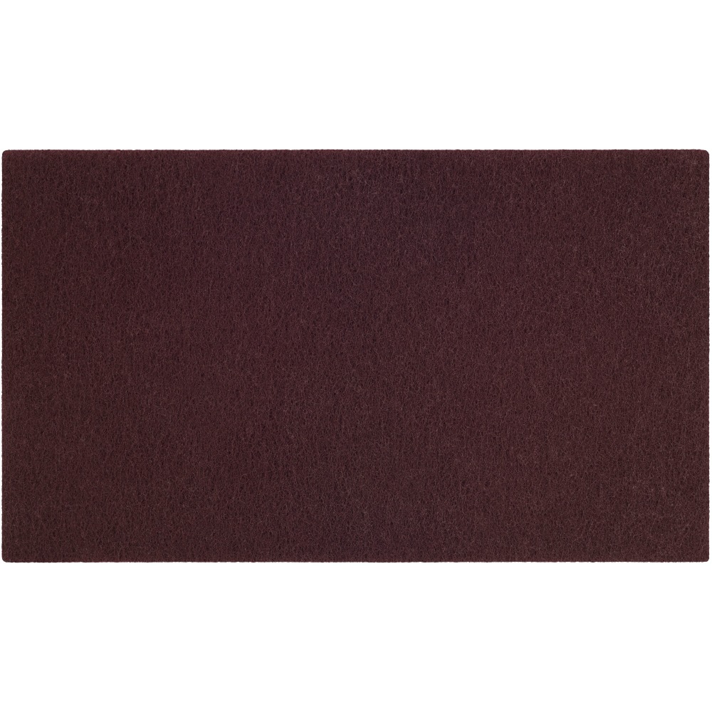 Scotch-Brite SPP-12X18 Surface Preparation Pads, 12in x 18in, Maroon, Case Of 10 Pads MPN:SPP-12X18