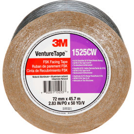 3M™ VentureTape New Technology Fsk Facing Tape 3 IN x 50 Yards 1525CW 7100043764