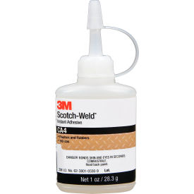3M™ Scotch-Weld™ CA40 Instant Adhesive Clear 1 fl oz 7000000893 - Pkg Qty 12