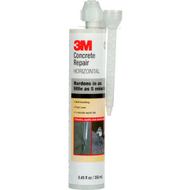 3M™ DP600 Concrete Repair Self-Levelling Adhesive 8.4 fl oz. Capacity Gray 7000046375 - Pkg Qty 6