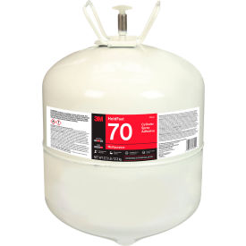 3M™ HoldFast 70 Cylinder Synthetic Elastomer Spray Adhesive 27.3 lb. Capacity Clear 7100138479
