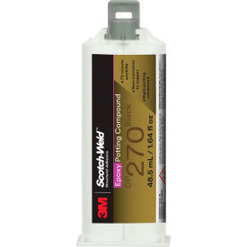 3M™ 3M Scotch Weld DP270 Epoxy Potting Compound Adhesive Duo-Pak 48.5 ml Capacity Black 7100148745 - Pkg Qty 12