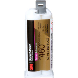 3M™ Scotch Weld™ DP460NS Epoxy Adhesive Duo-Pak 50 ml Capacity Off-White 7100148751 - Pkg Qty 12
