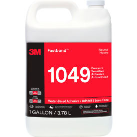 3M™ Fastbond™ Pressure Sensitive Adhesive 1049 1 Gallon Capacity Neutral 7100315292 - Pkg Qty 4