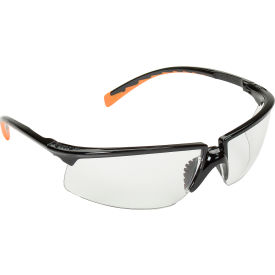 3M™ Privo™ Safety Glasses Clear Lens Black Frame 7000127535
