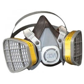 3M™ 5000 Series Half Facepiece Disposable Respirators OV/AC Large 5303 7000051848