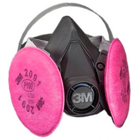 3M™ Half Facepiece Reusable Respirator Assembly 6391/07001(AAD) P100 Large 7000126164