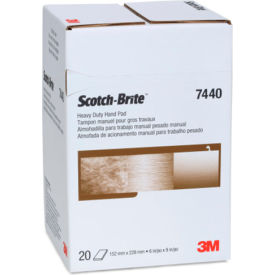 3M™ Scotch-Brite™ 7440 Heavy Duty Hand Pad 6