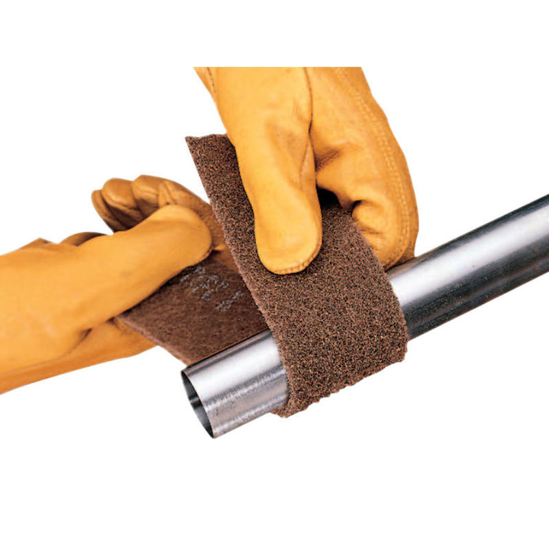 3M Scotch-Brite Cut And Polish Roll Pad, Medium, Tan MPN:048011-05206